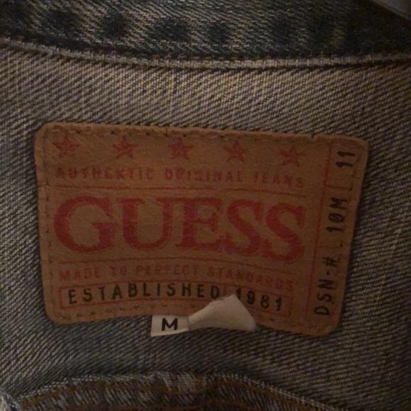 Guess Jean Jacket - Size Medium - Picture 3 of 9